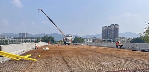 抓建設嚴防疫 蒲江縣重大項目復工復產火熱推進，基礎設施建設按下“快進鍵”